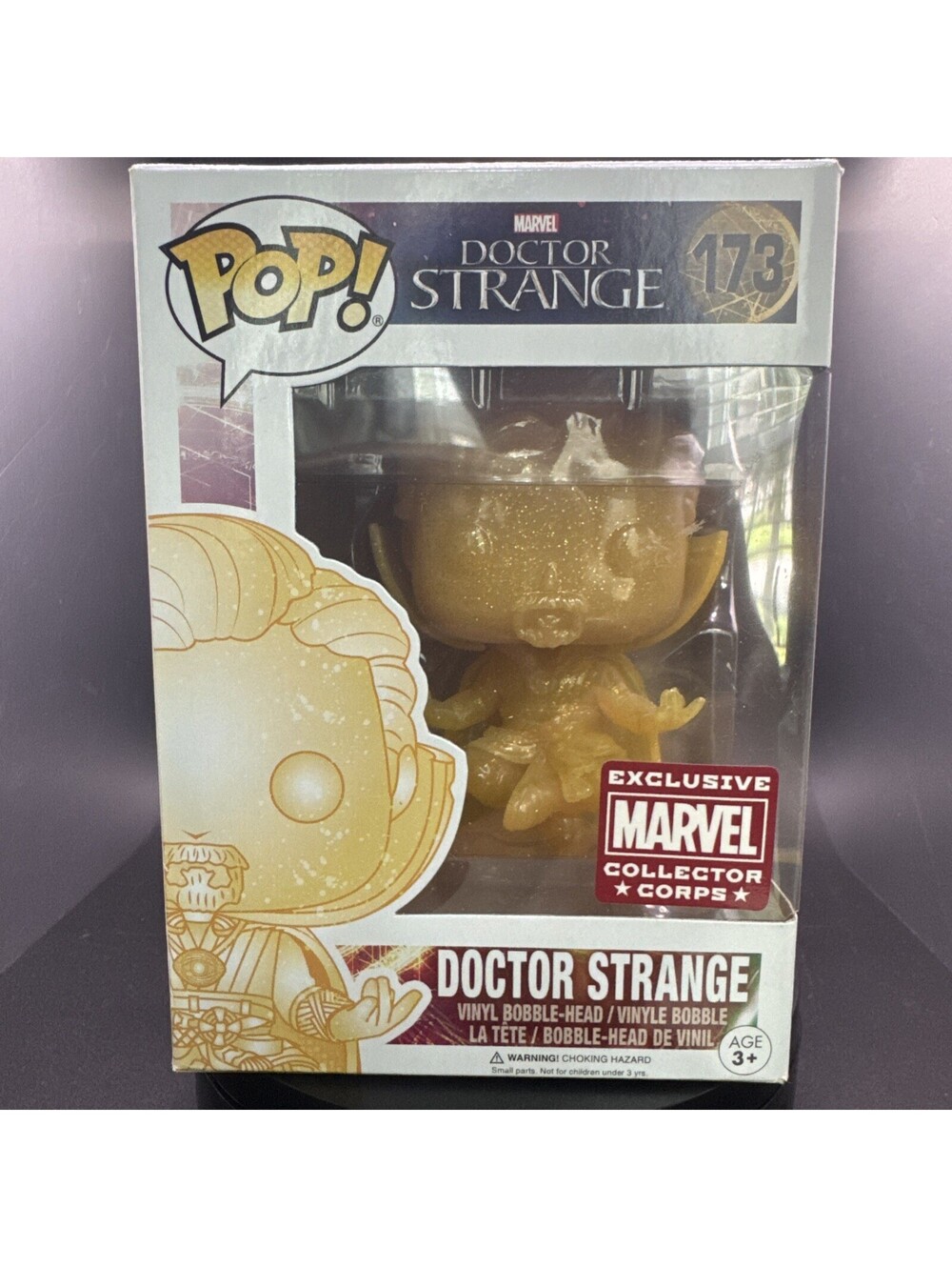 Funko Pop! Marvel Doctor Strange Levitation #173 Collector Corps Exclusive